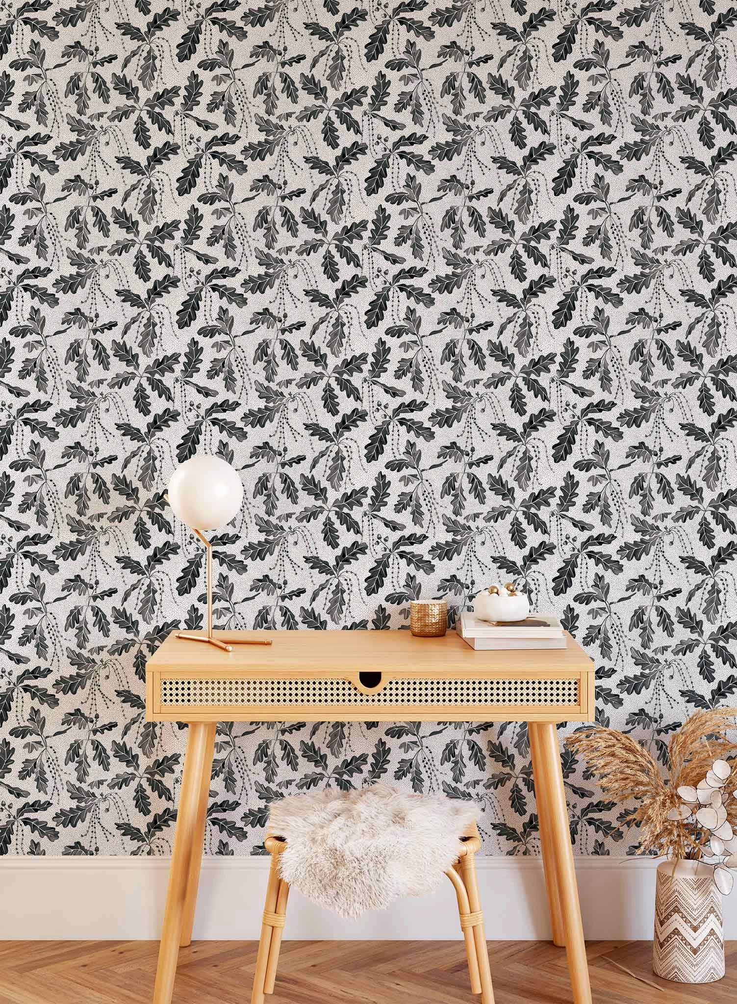 Oak Catkin, Wallpaper