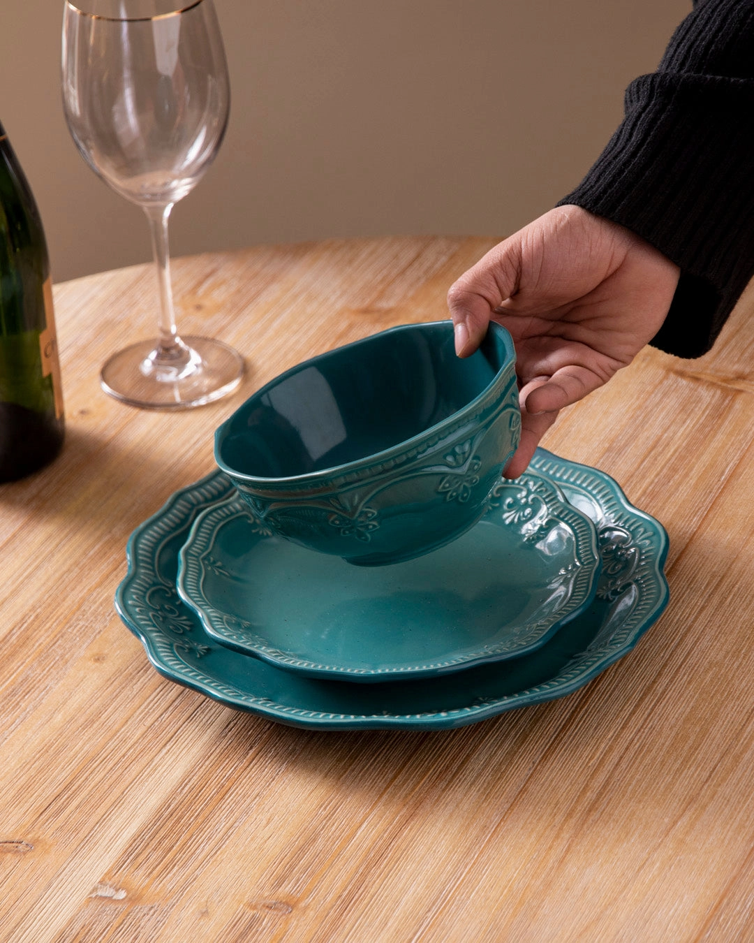 Ocean Elegance Ceramic Bowl