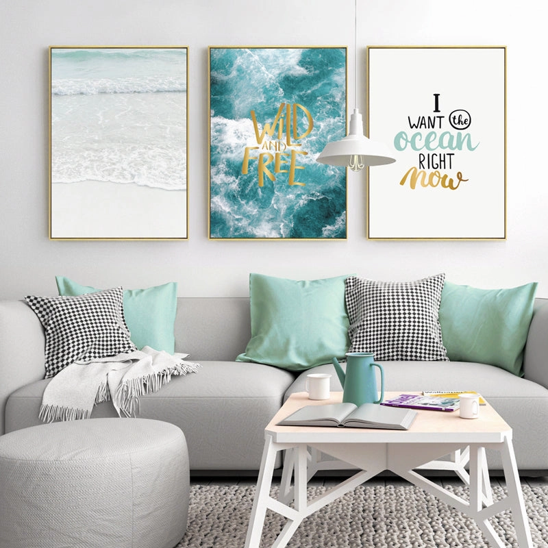 Ocean Wall Art With Framenordic style wall decor