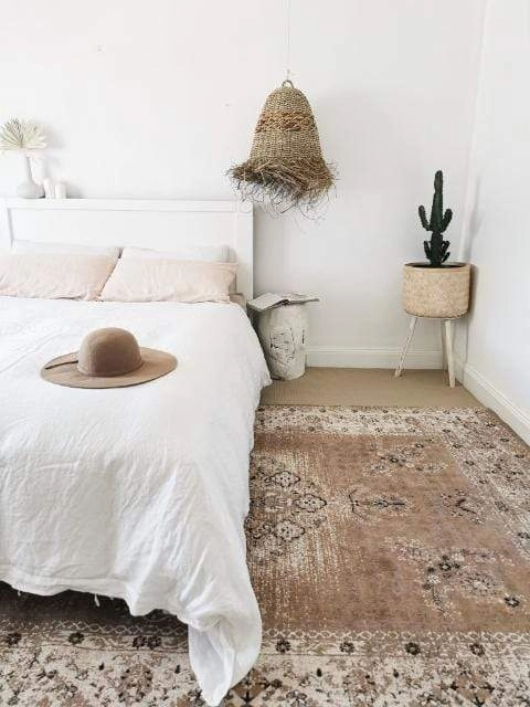 Olive Caramel Brown Traditional Medallion Rug *NO RETURNS UNLESS FAULTY