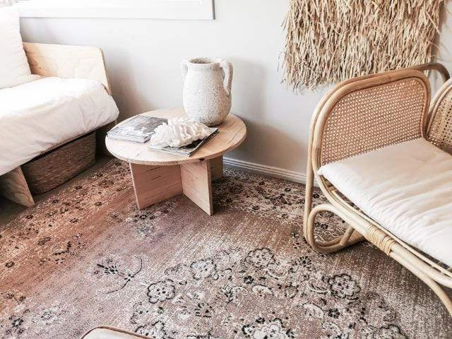 Olive Caramel Brown Traditional Medallion Rug *NO RETURNS UNLESS FAULTY