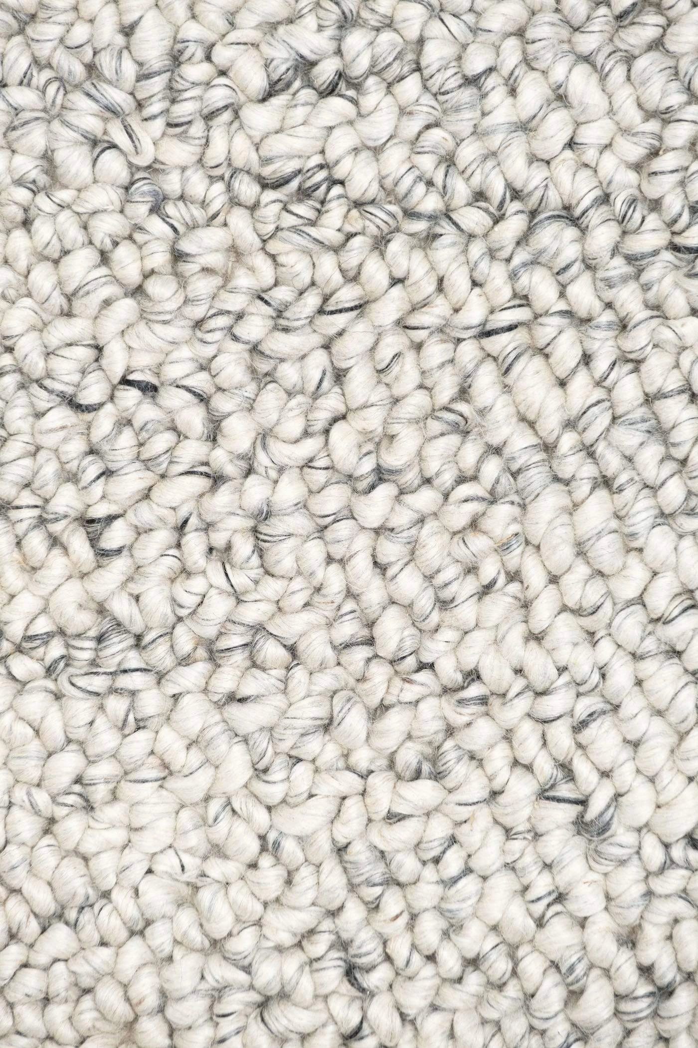 Ollie Grey and Ivory Marble Looped Rug *NO RETURNS UNLESS FAULTY