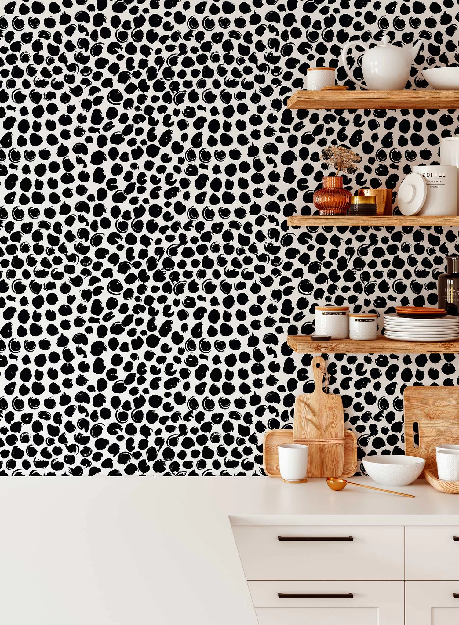 On the Dot, Wallpaper
