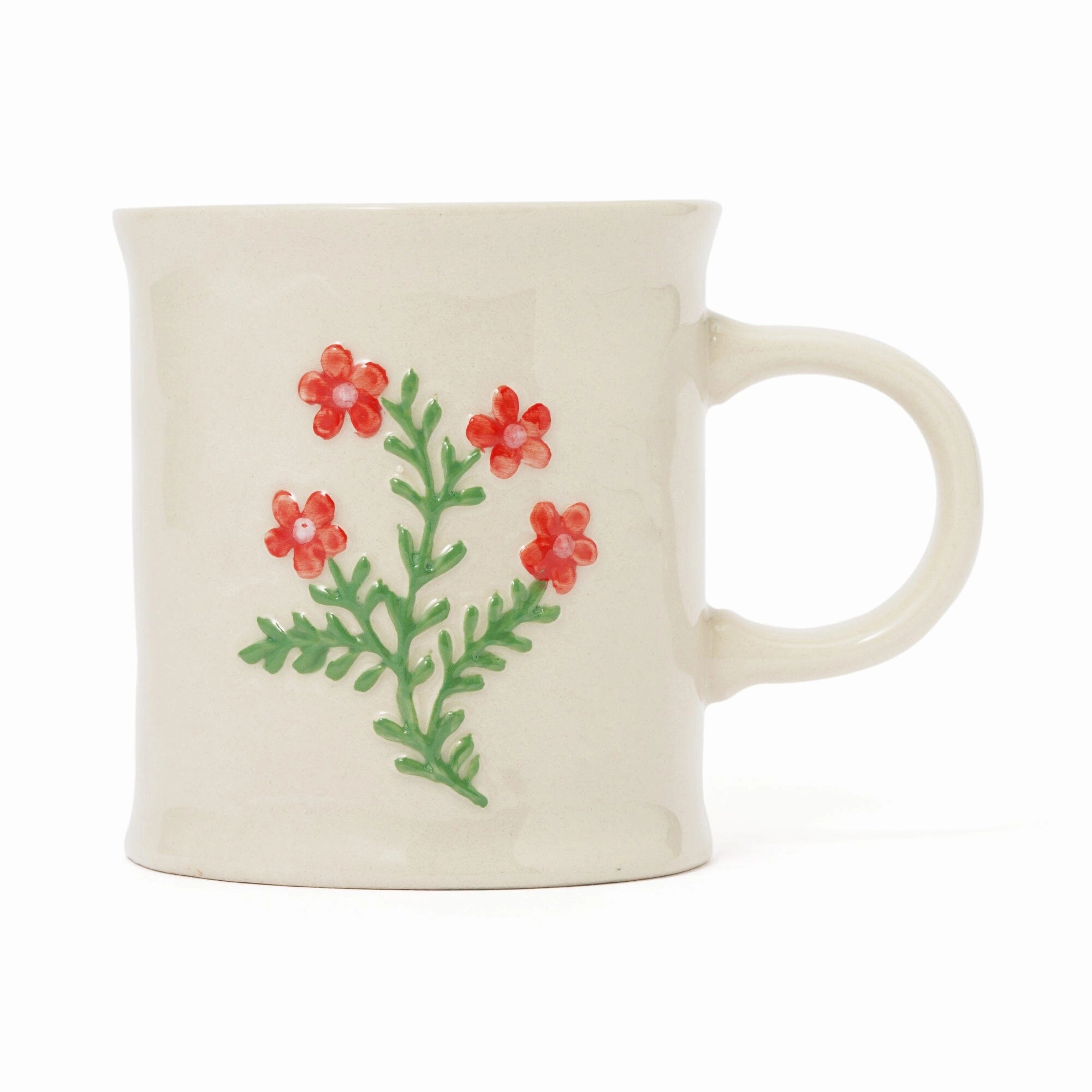 One Point Mug Red