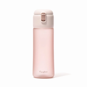 One-Touch Clear Bottle Pinkglass cups ,personalized mugs 