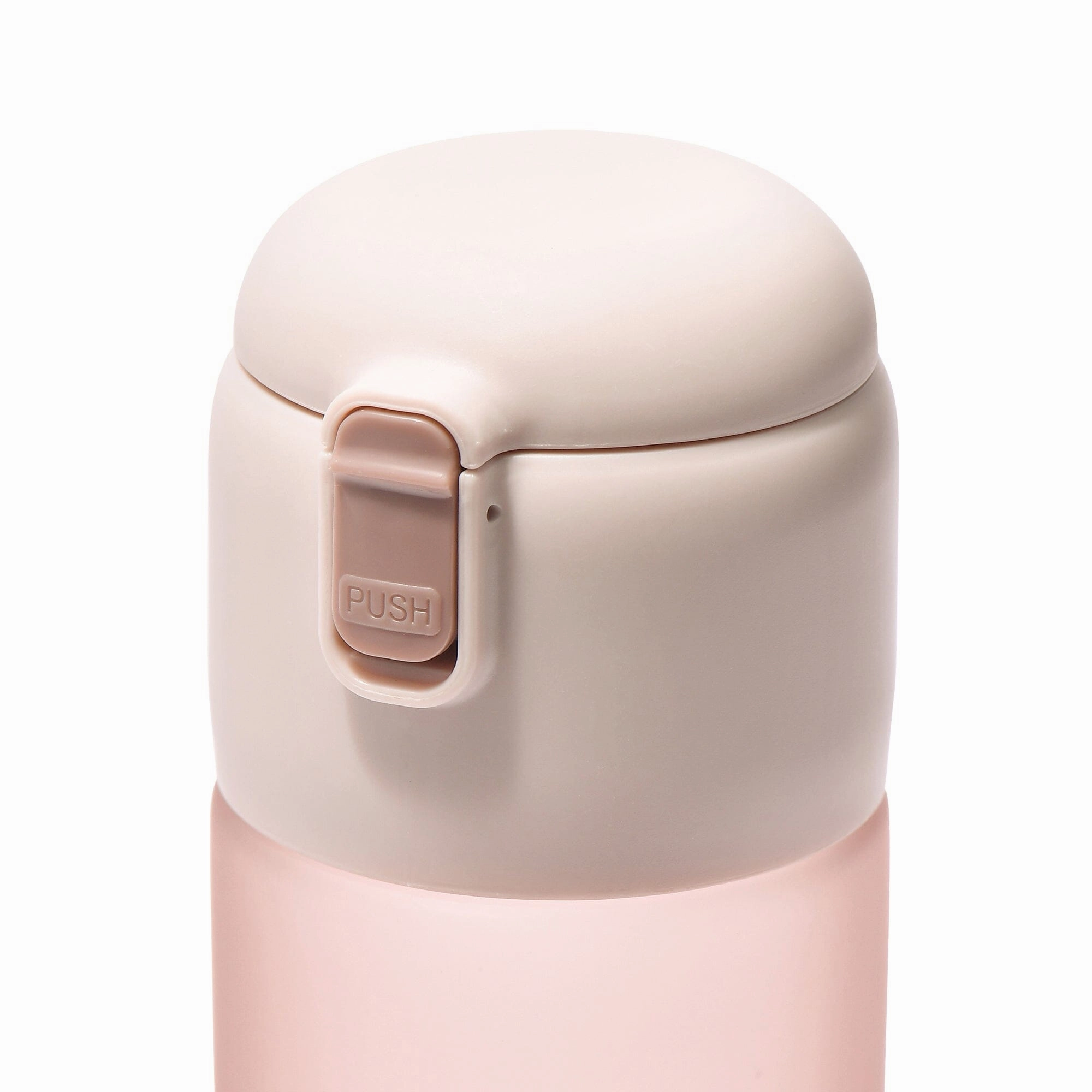 One-Touch Clear Bottle Pink