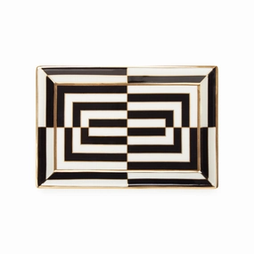 Op Art Rectangle Trayhandmade ceramic dinnerware set