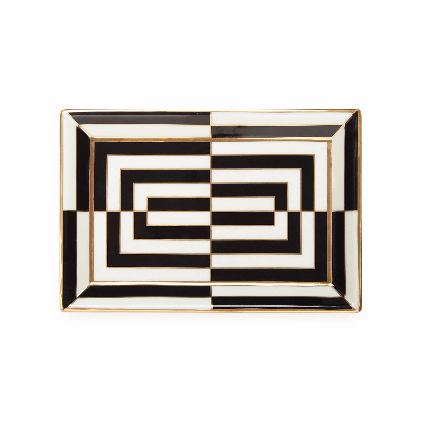 Op Art Rectangle Trayhandmade ceramic dinnerware set