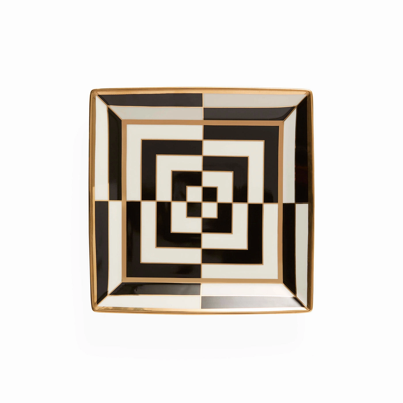 Op Art Square Serving Traymodern kitchen decor ,kitchen dinner set ,dinnerware 