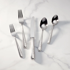 Opal Innocence 20 Piece Flatware Seteco-friendly bamboo fiber tableware set 