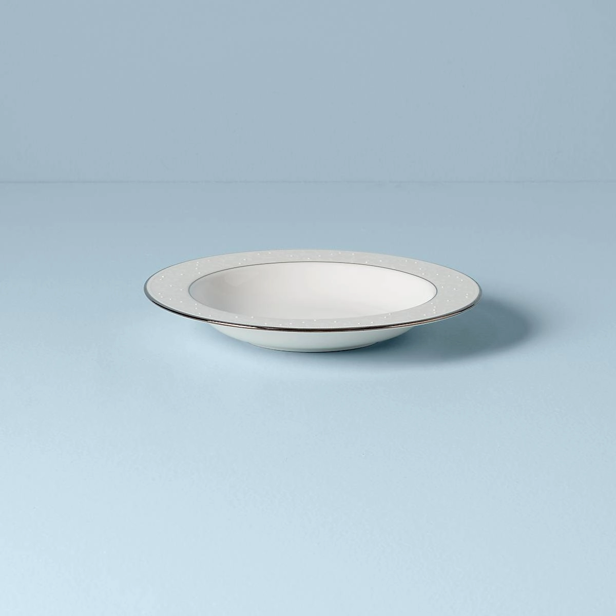 Opal Innocence Rimmed Bowlmodern kitchen decor ,kitchen dinner set ,dinnerware 