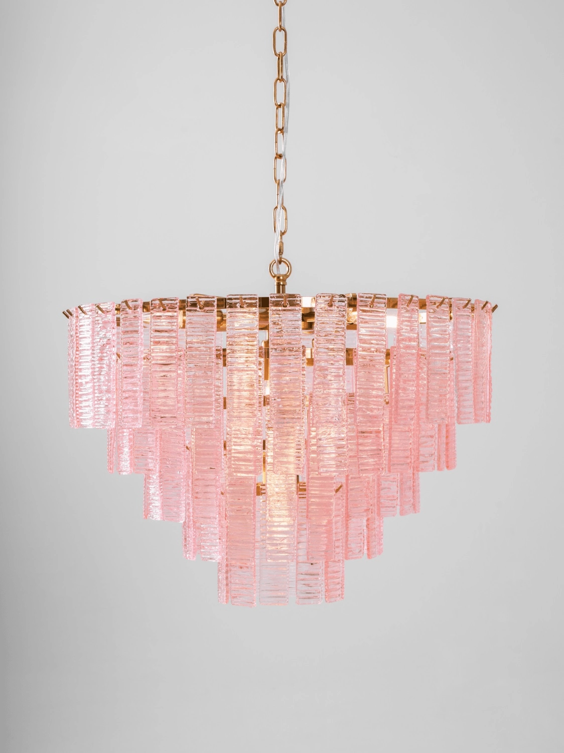 Opalora Pink Murano Chandelier