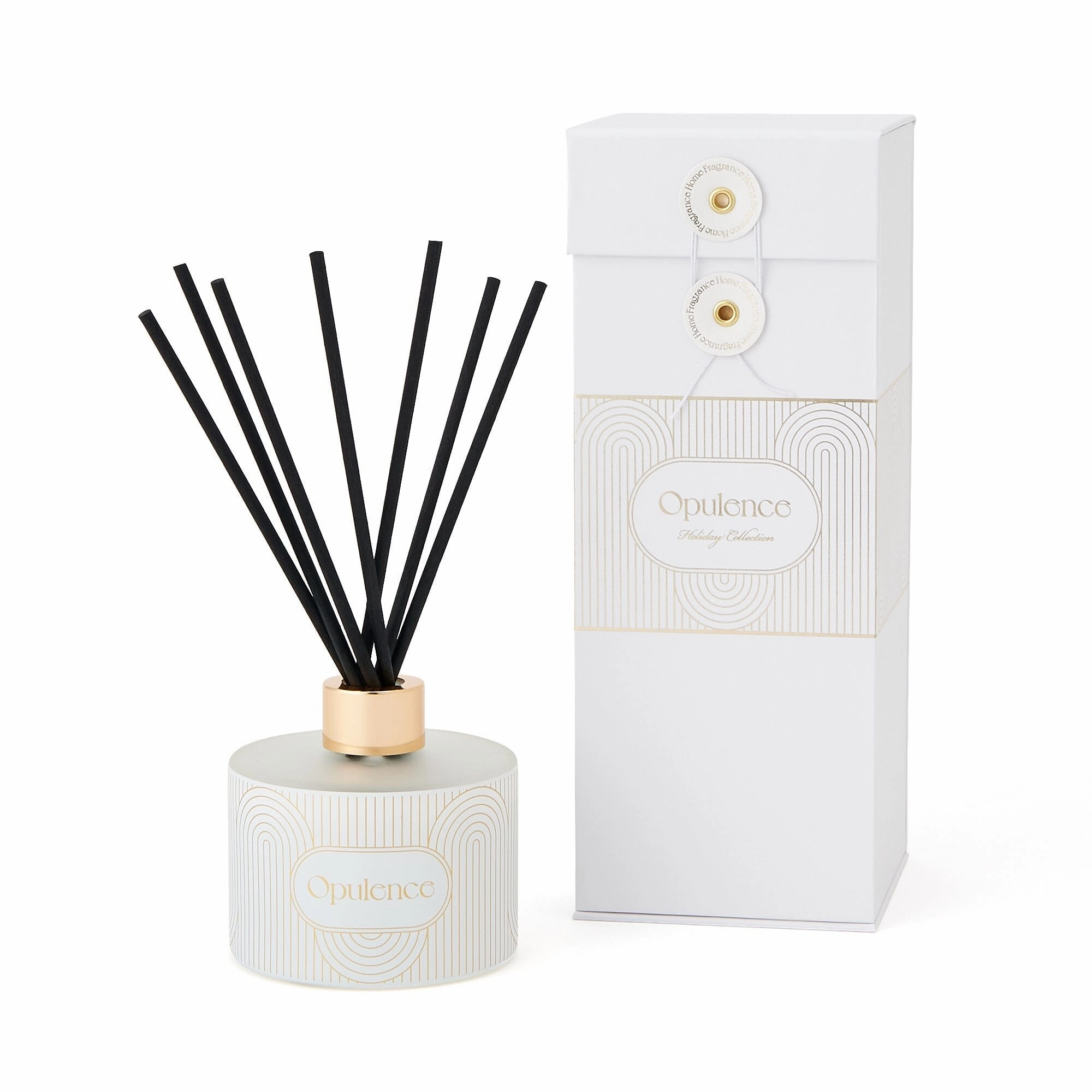 Opulence Fragrance Diffuser Whitedecorative vase ,Modern Ceramic Vase for Home Decoration 
