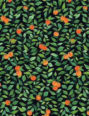 Orange Crush Wallpaper by Nathan Turnernordic style wall decor