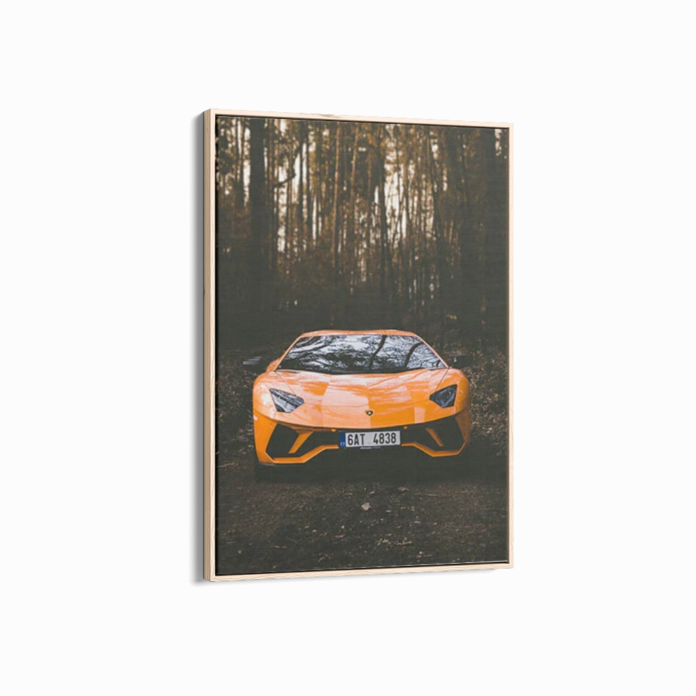 Orange Lamborghini