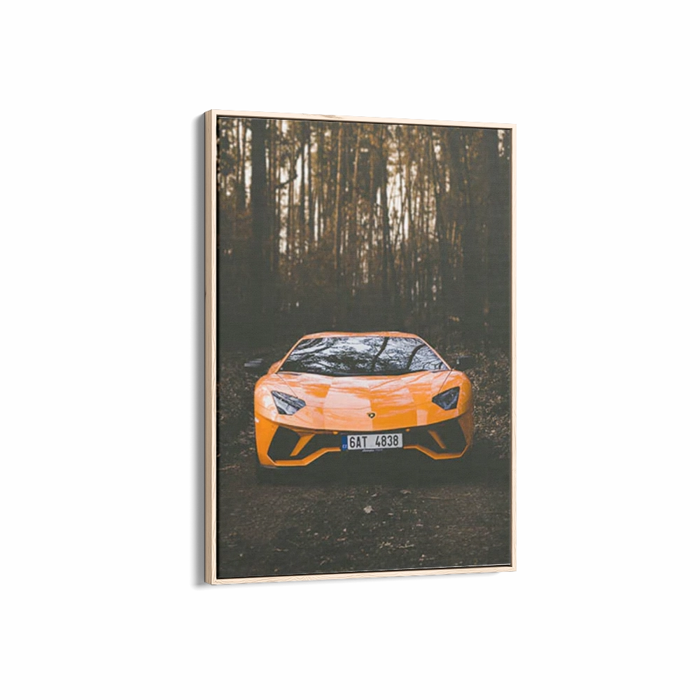 Orange Lamborghini