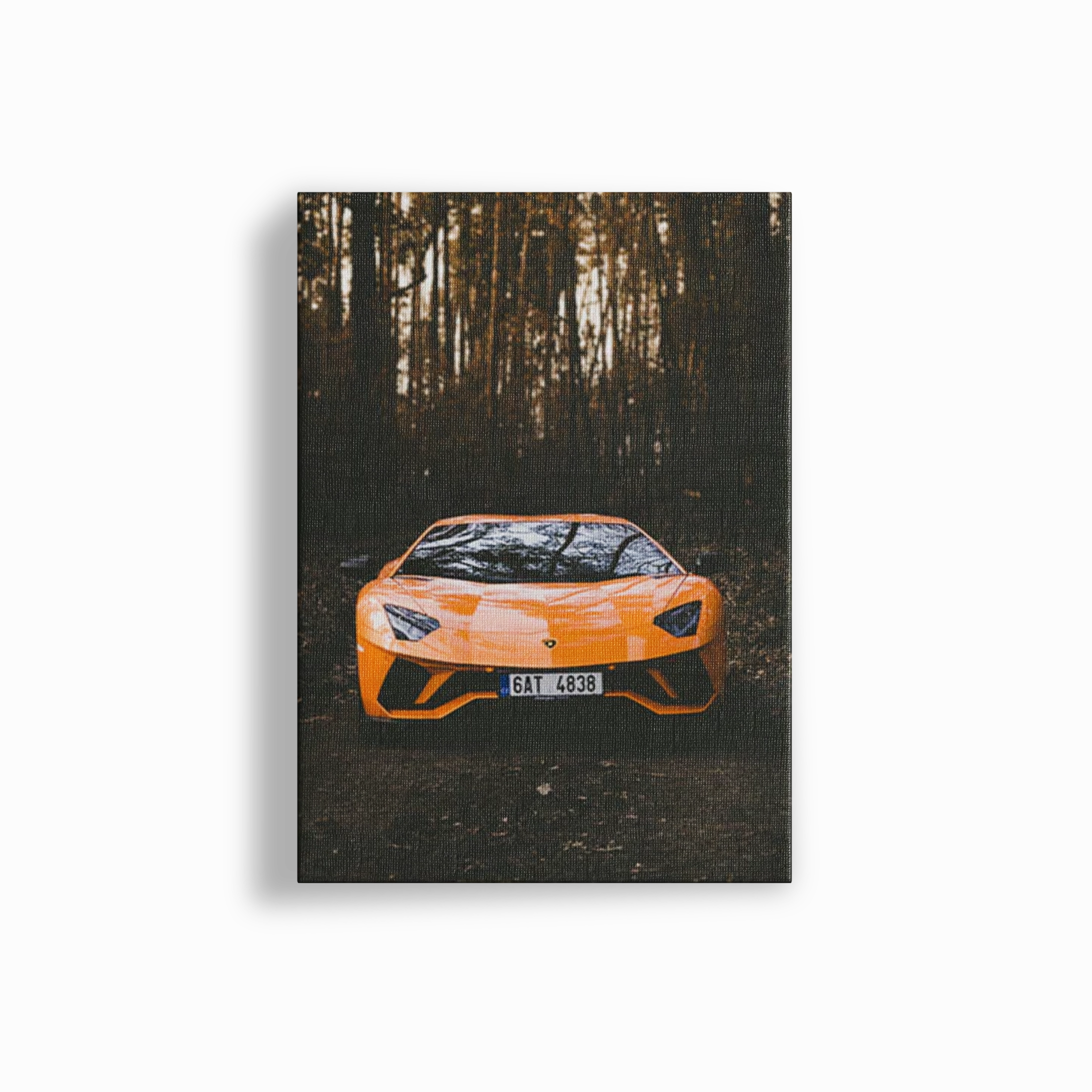 Orange Lamborghini