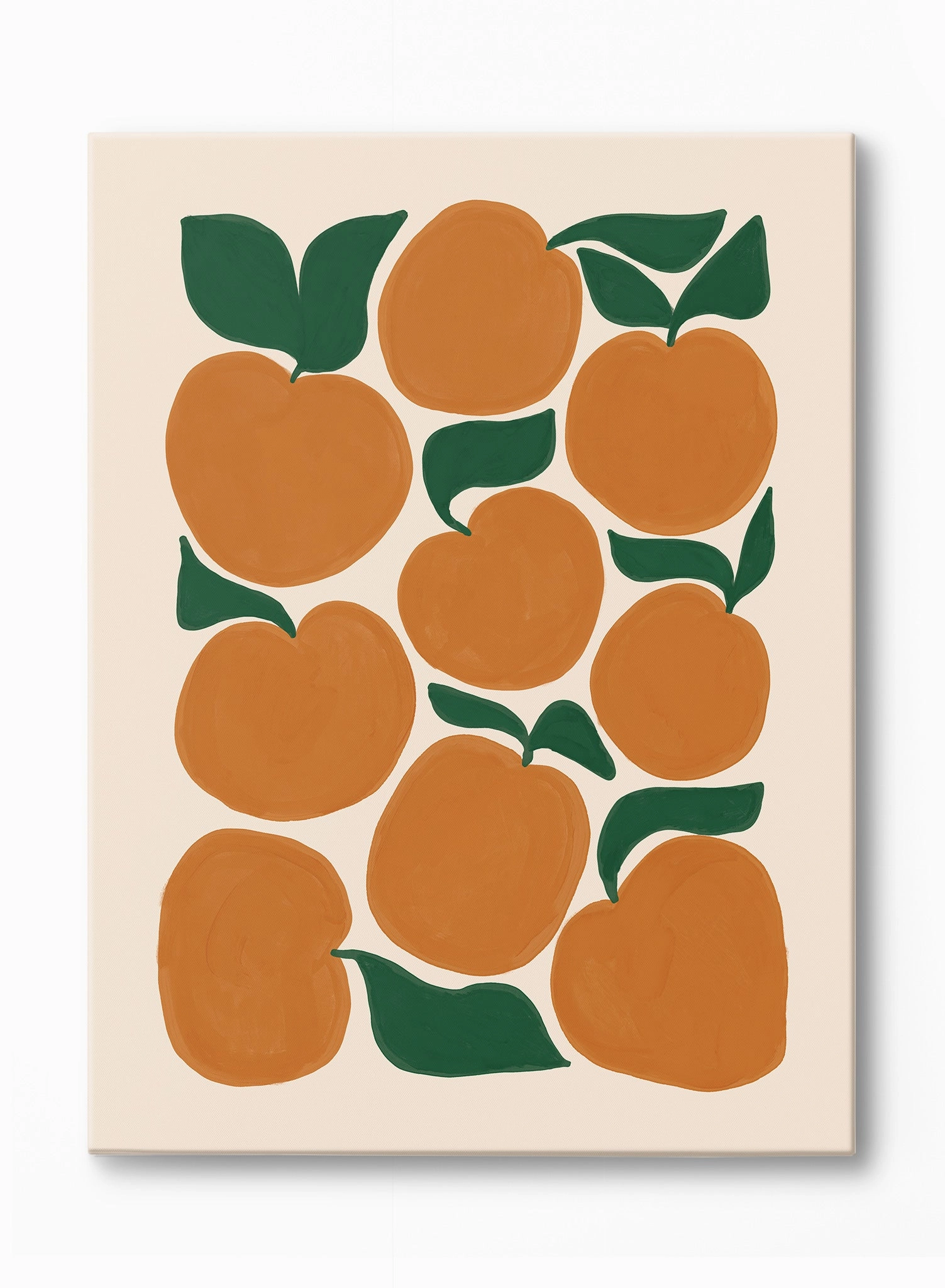 Orangescape, Canvasindoor decorative canvas print