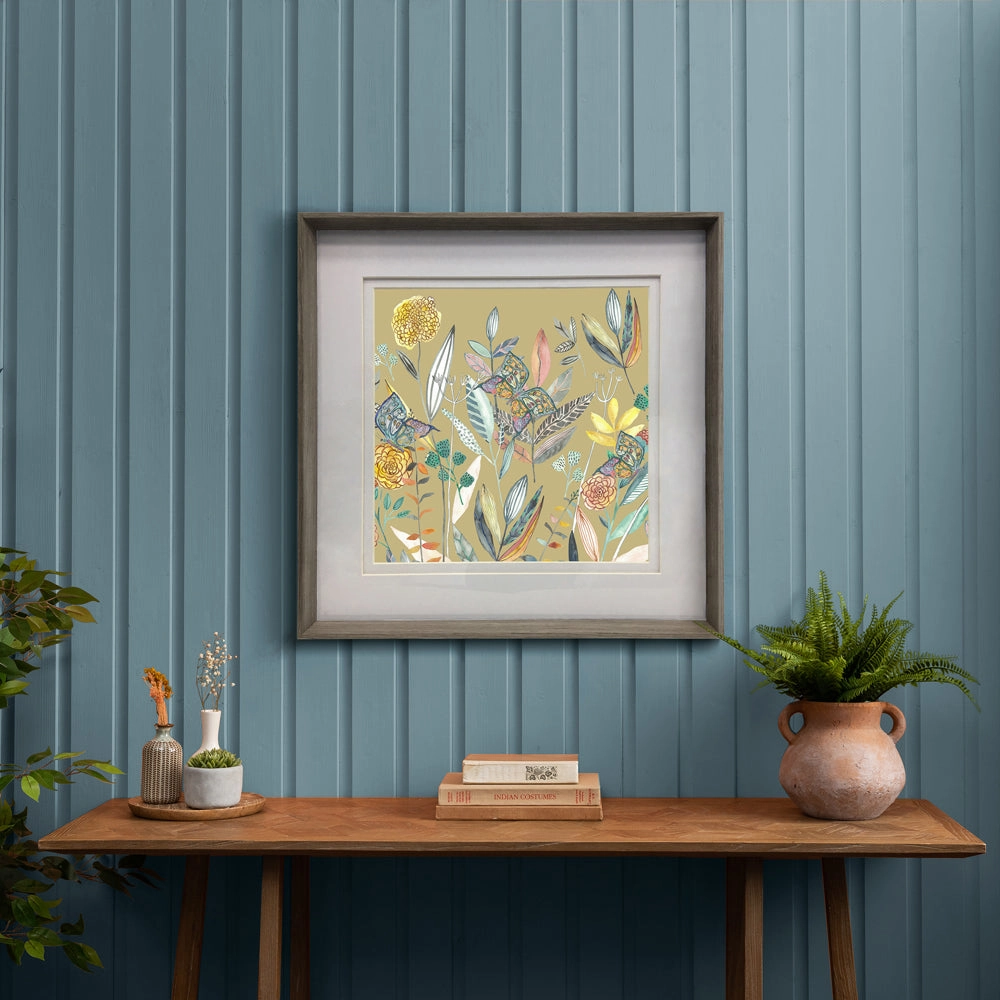 Orchard Framed Print Nut/Harvest