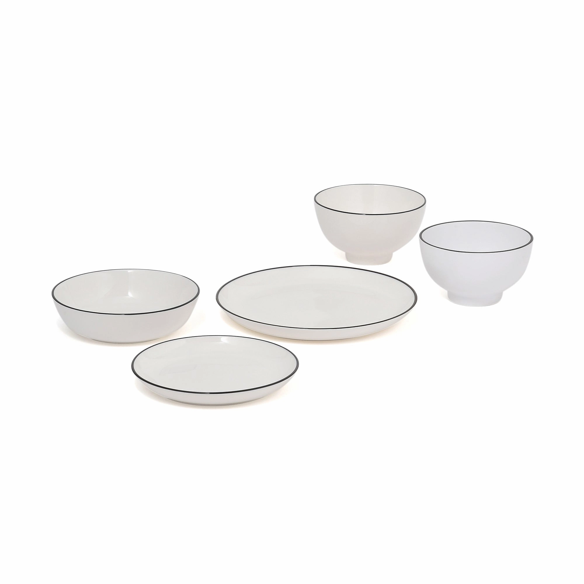 Ordi Starter 5 Piece Set White