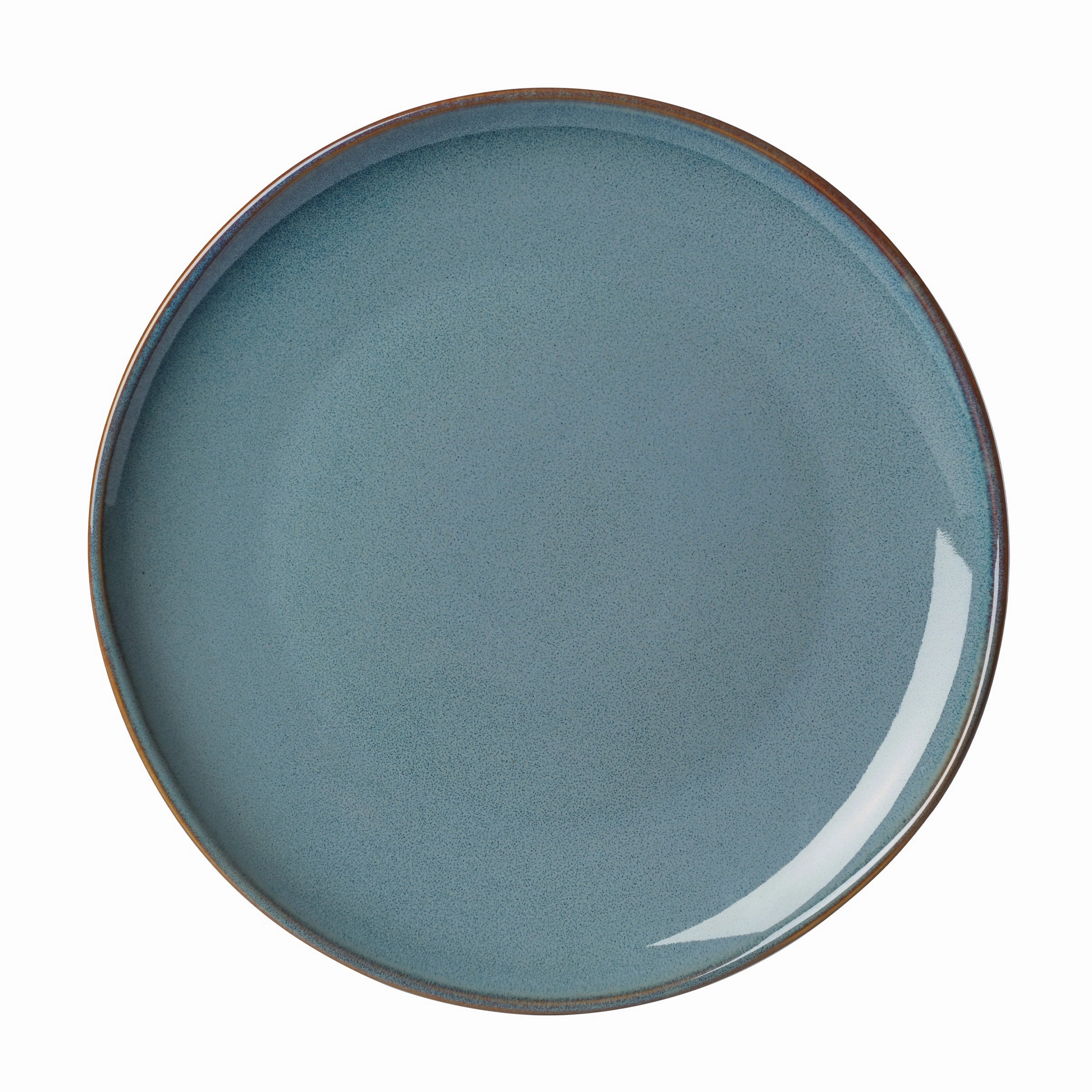 Organic Shades Blue 12-Piece Dinnerware Set