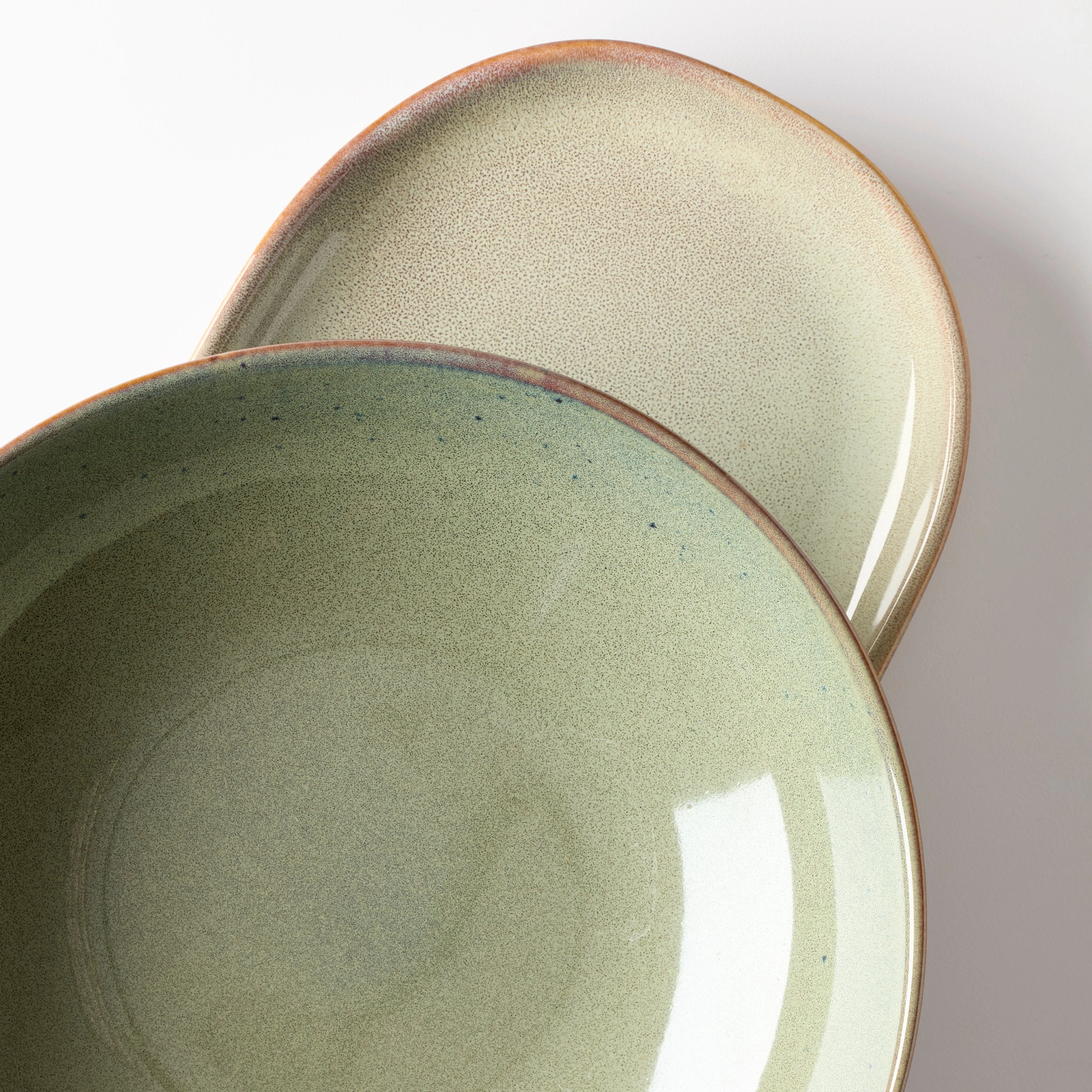 Organic Shades Green 2-Piece Serving Set