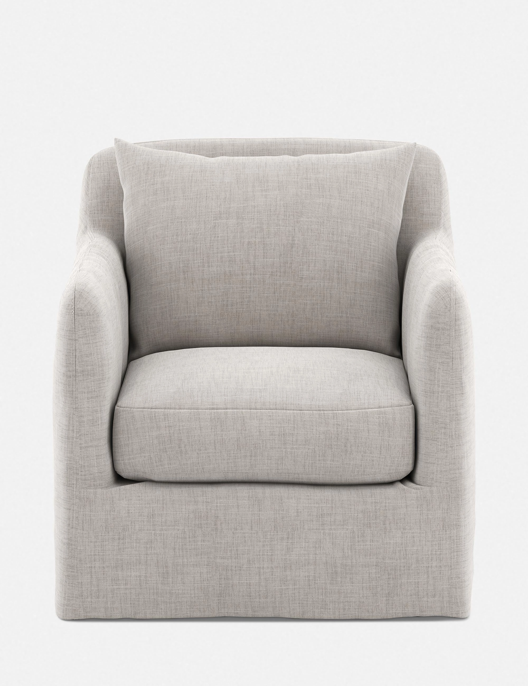 Orlena Outdoor Swivel Chair