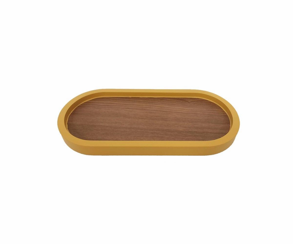 Oval Lacquer Trim Traynordic style desktop ornaments