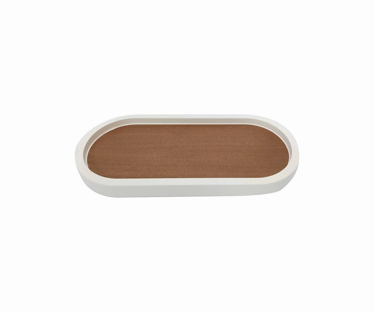 Oval Lacquer Trim Tray