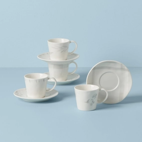 Oyster Bay 8-Piece Espresso Cup & Saucer Setthanksgiving decor ,thanksgiving centerpiece 