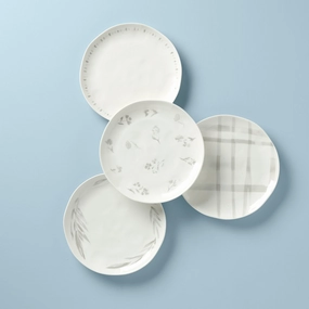 Oyster Bay Assorted Accent Plates - Set of 4thanksgiving decor ,thanksgiving centerpiece 