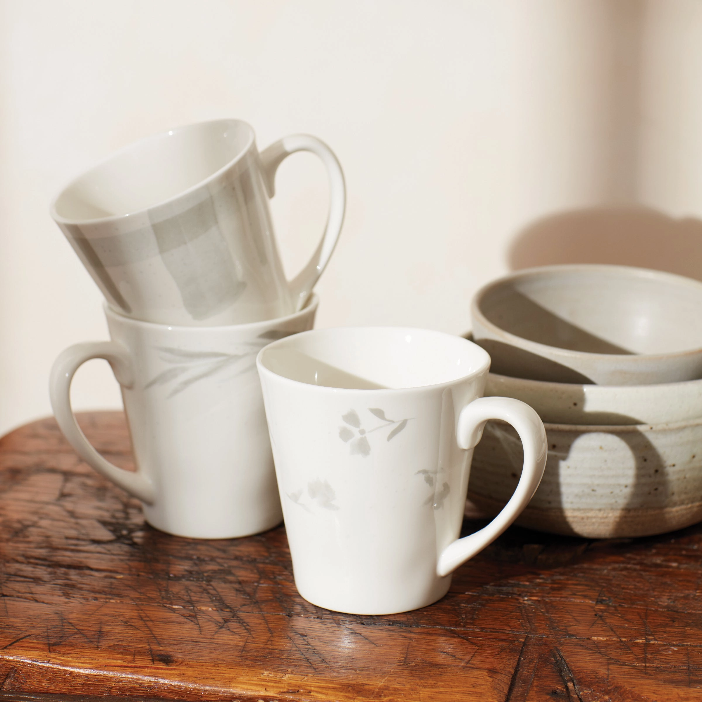 Oyster Bay Assorted Mugs - Set of 4