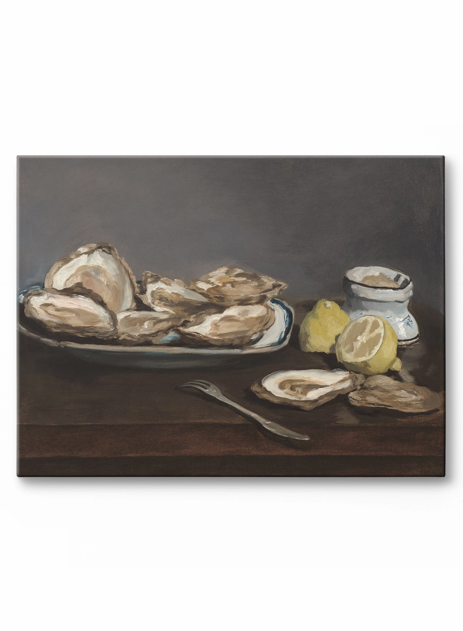 Oysters, Canvasindoor decorative canvas print