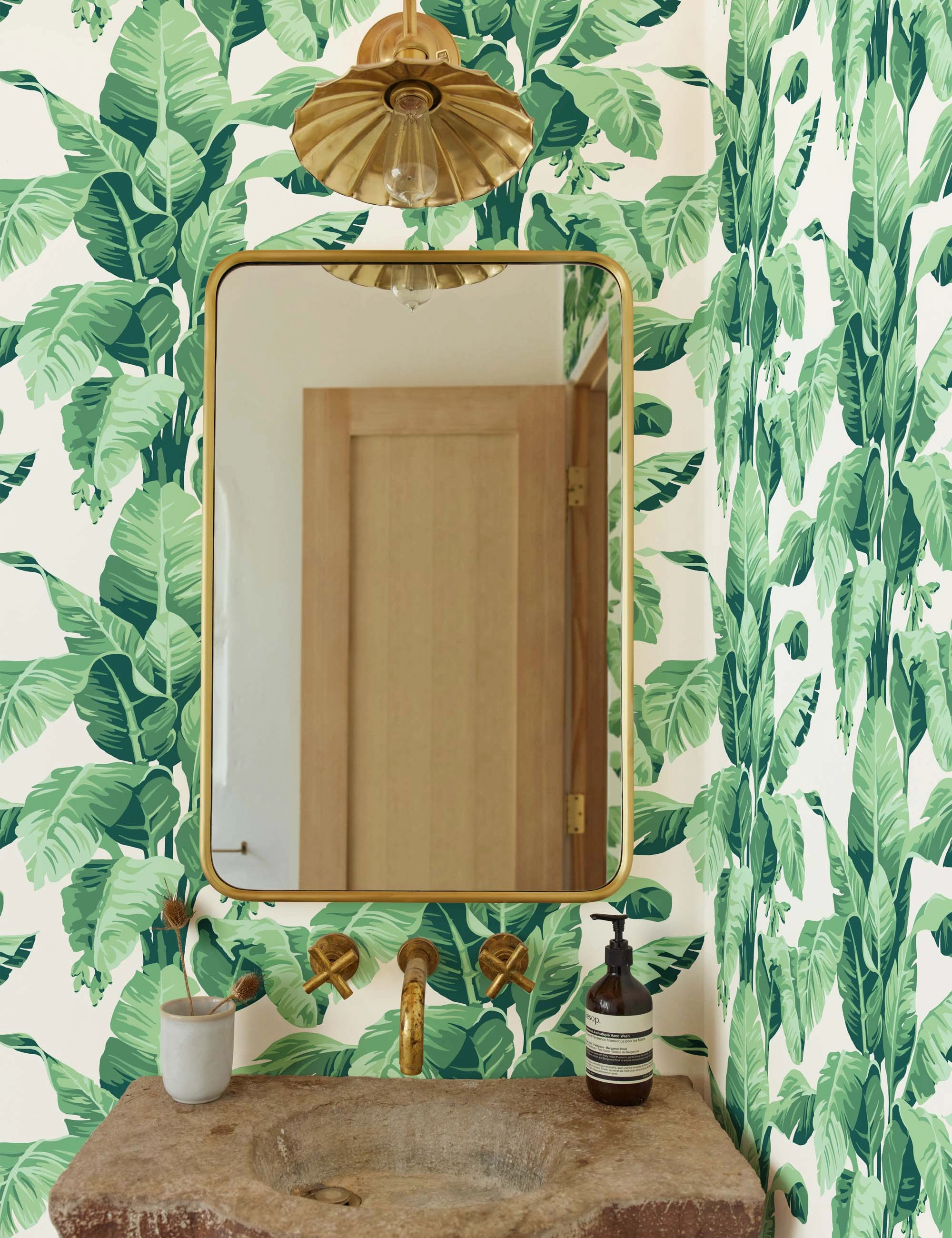 Pacifico Palm Peel   Stick Wallpaper by Nathan Turner