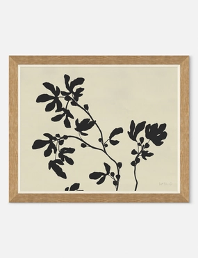 Pagoda Branch Wall Art by Susan Hablenordic style wall decor