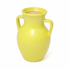 Painted Flower Vase Yellownordic minimalist vase