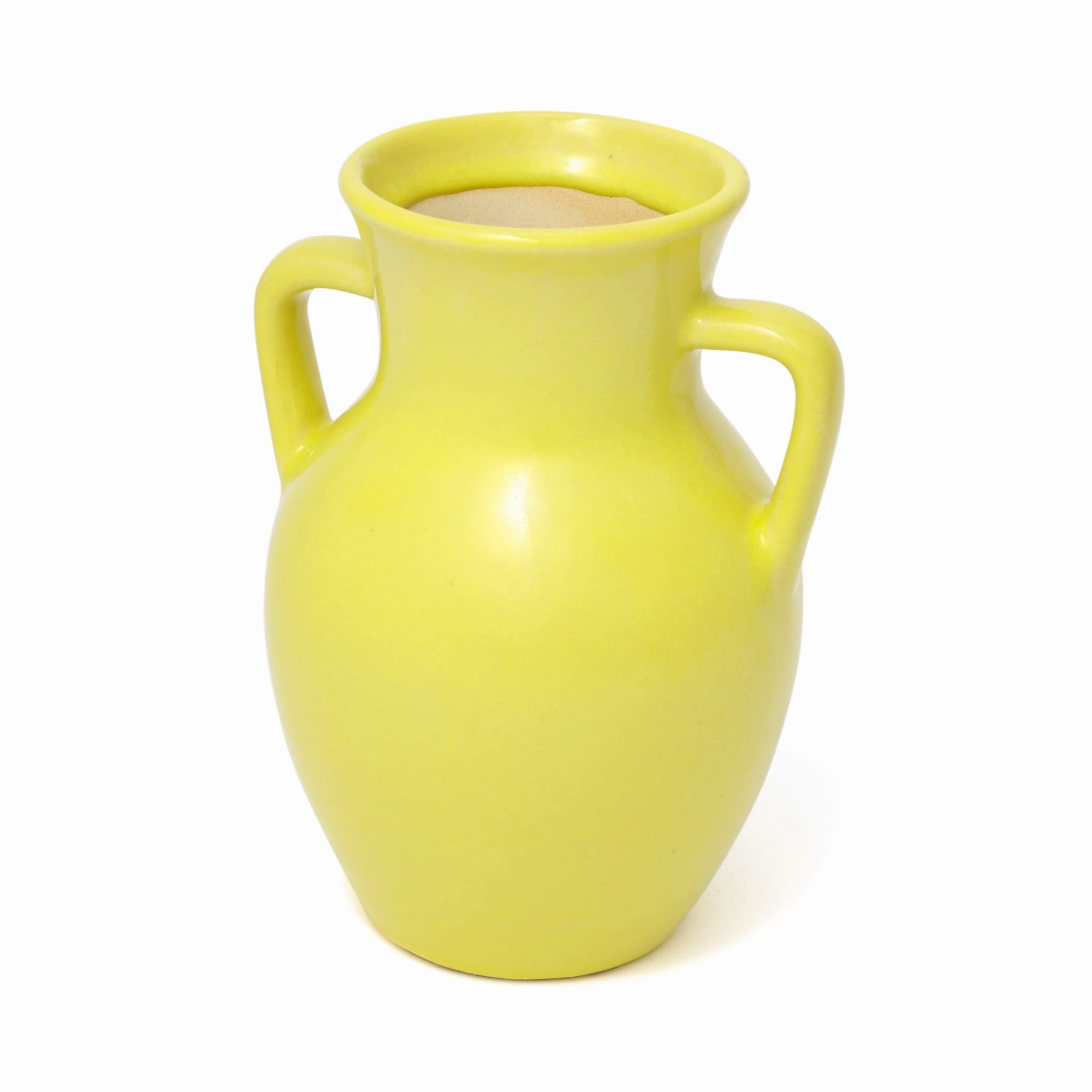 Painted Flower Vase Yellownordic minimalist vase