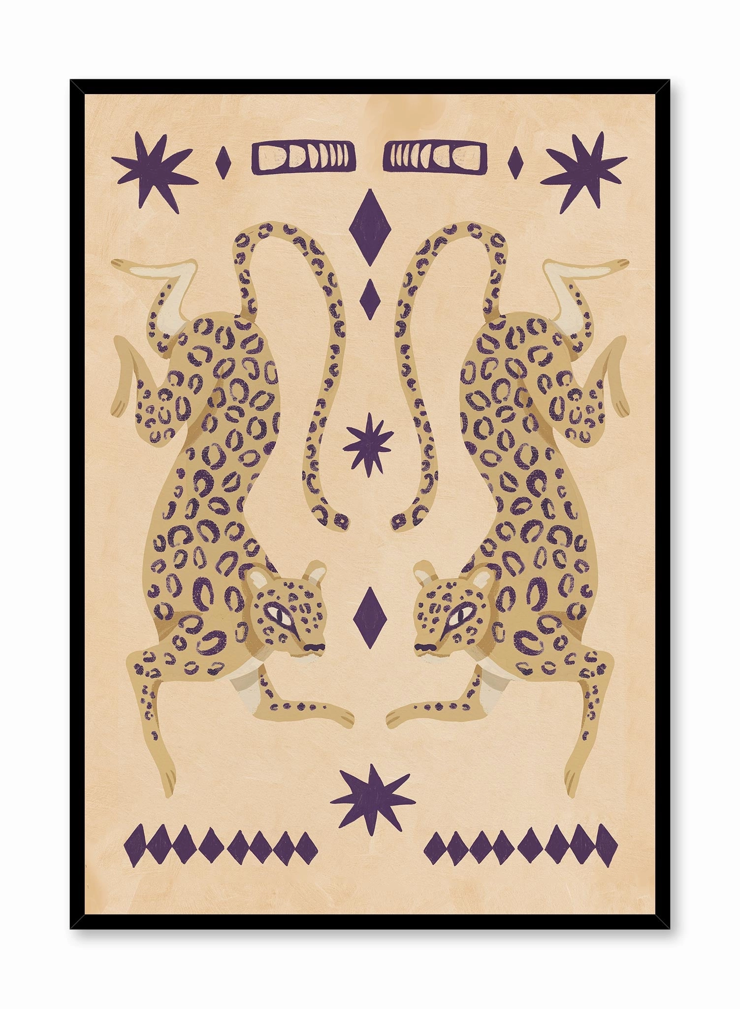 Paired Purrfection, Posterpop culture themed posters