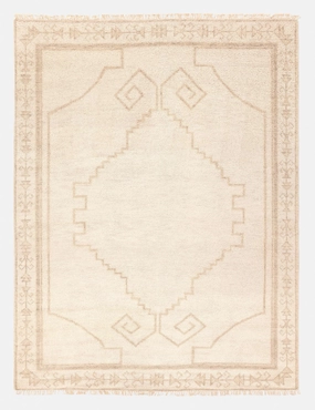 Palacios Hand-Knotted Wool Rugmodern color block patchwork rug