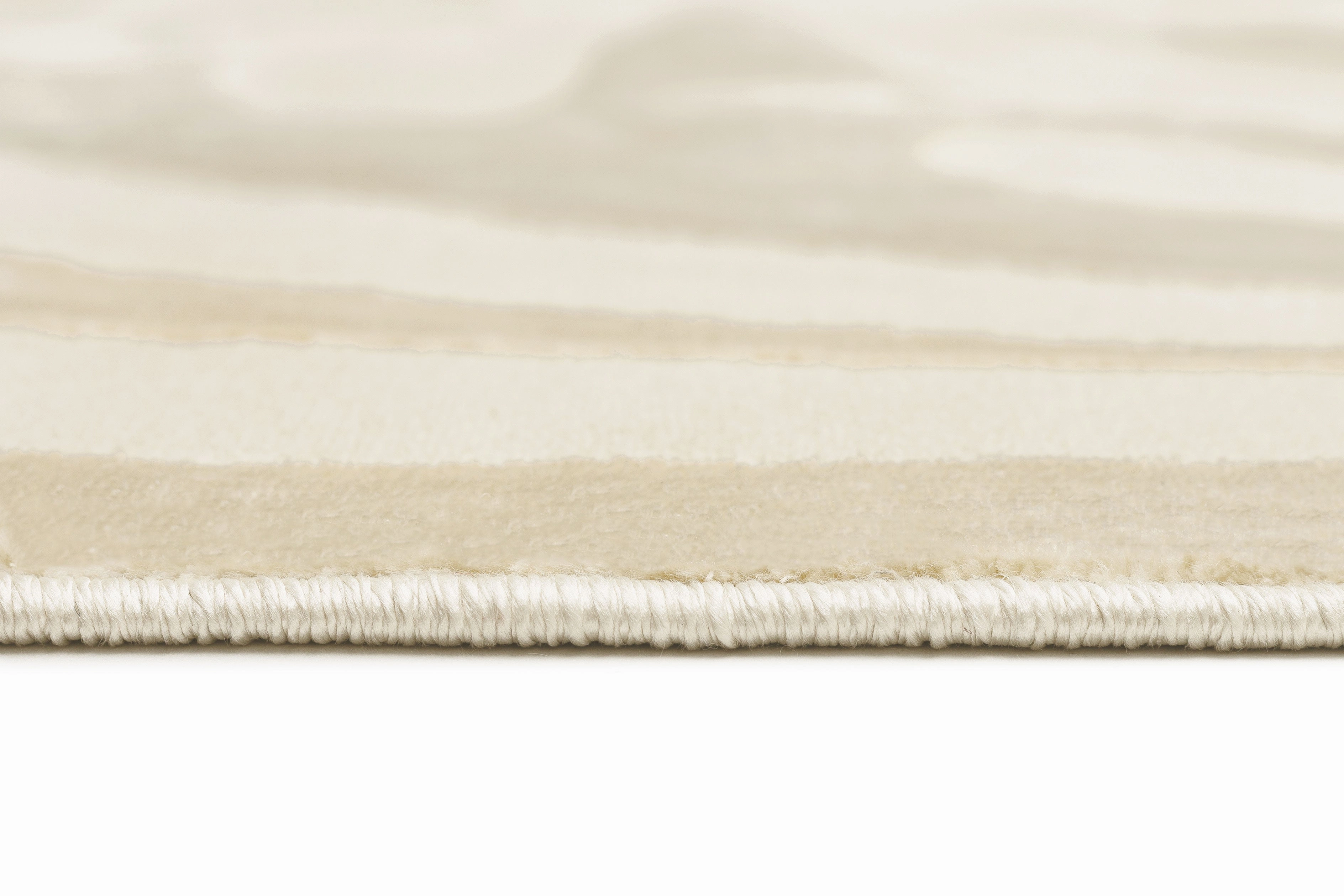 Palila Textured Abstract Neutral Washable Rug