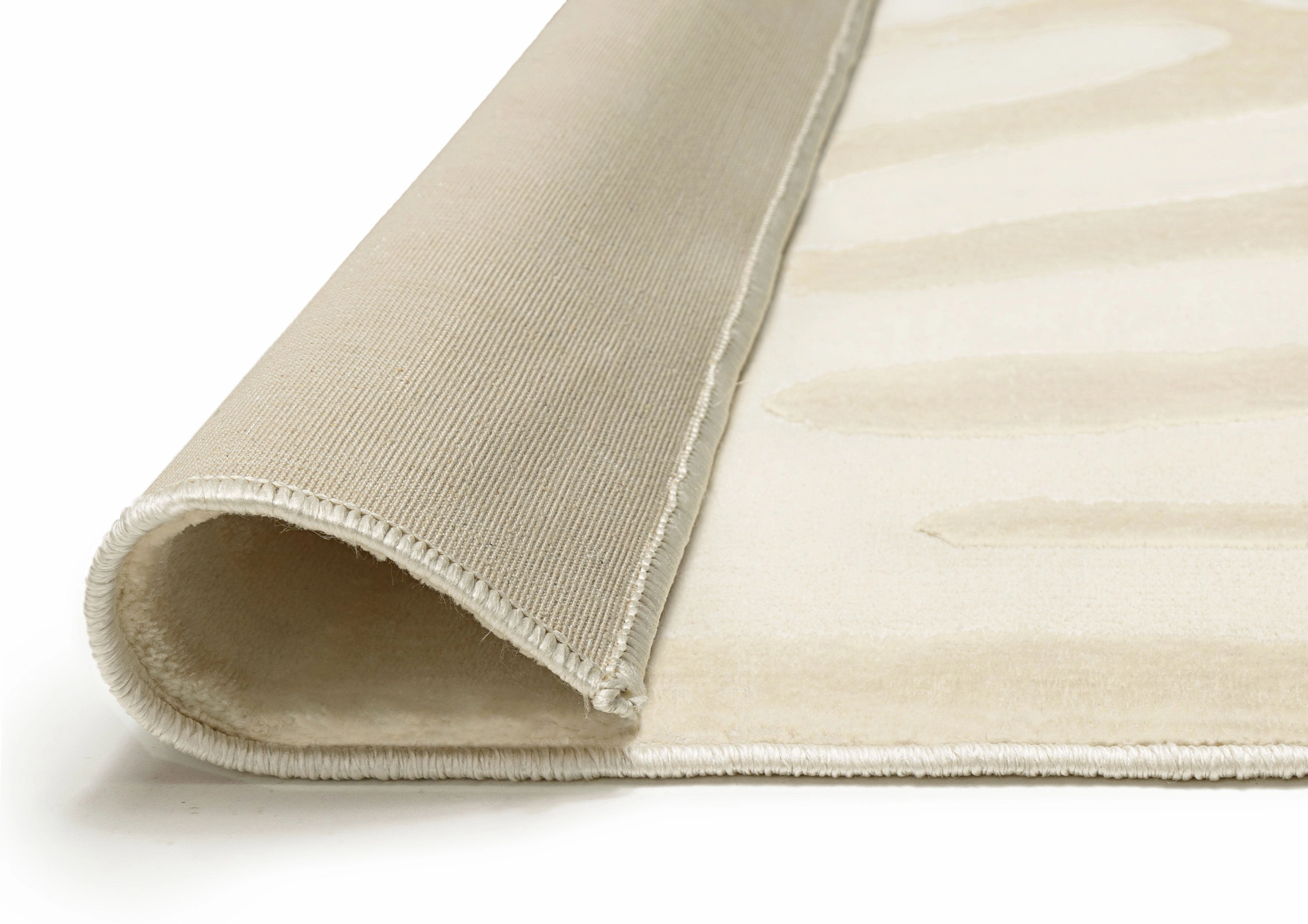 Palila Textured Abstract Neutral Washable Rug