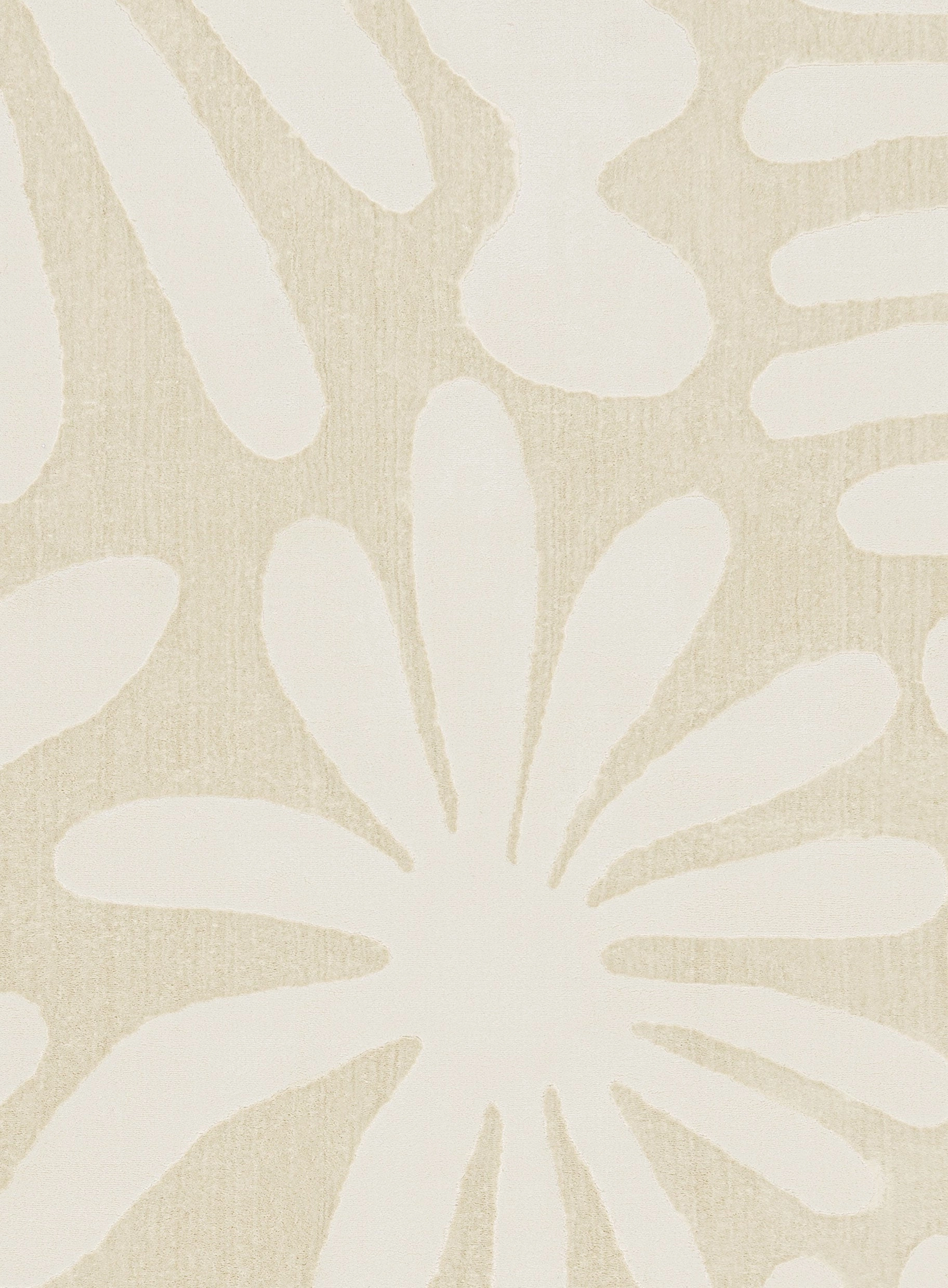Palila Textured Abstract Neutral Washable Rug