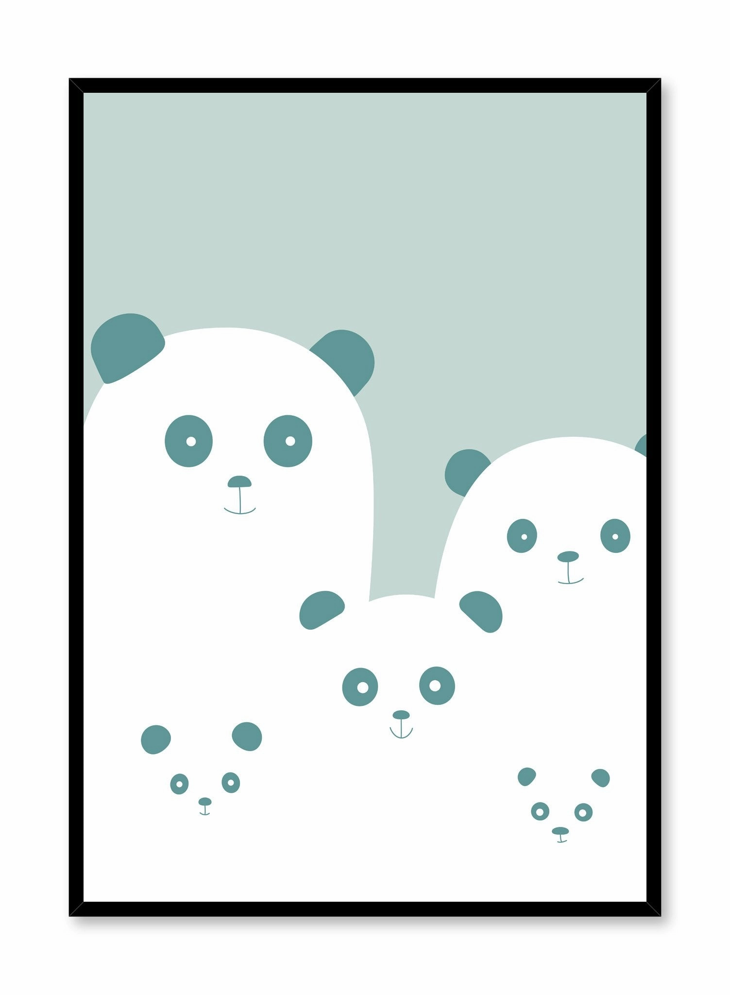 Panda Family, Posterpop culture themed posters