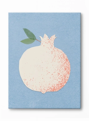 Paper Cut Pomegrenate, Canvasindoor decorative canvas print