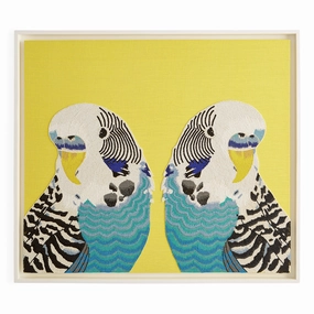 Parakeet Beaded Artnordic style wall decor