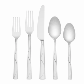 Park Circle 45 Piece Flatware Seteco-friendly bamboo fiber tableware set 