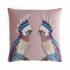 Parrots Beaded Pillowbedding sets ,throw blankets 