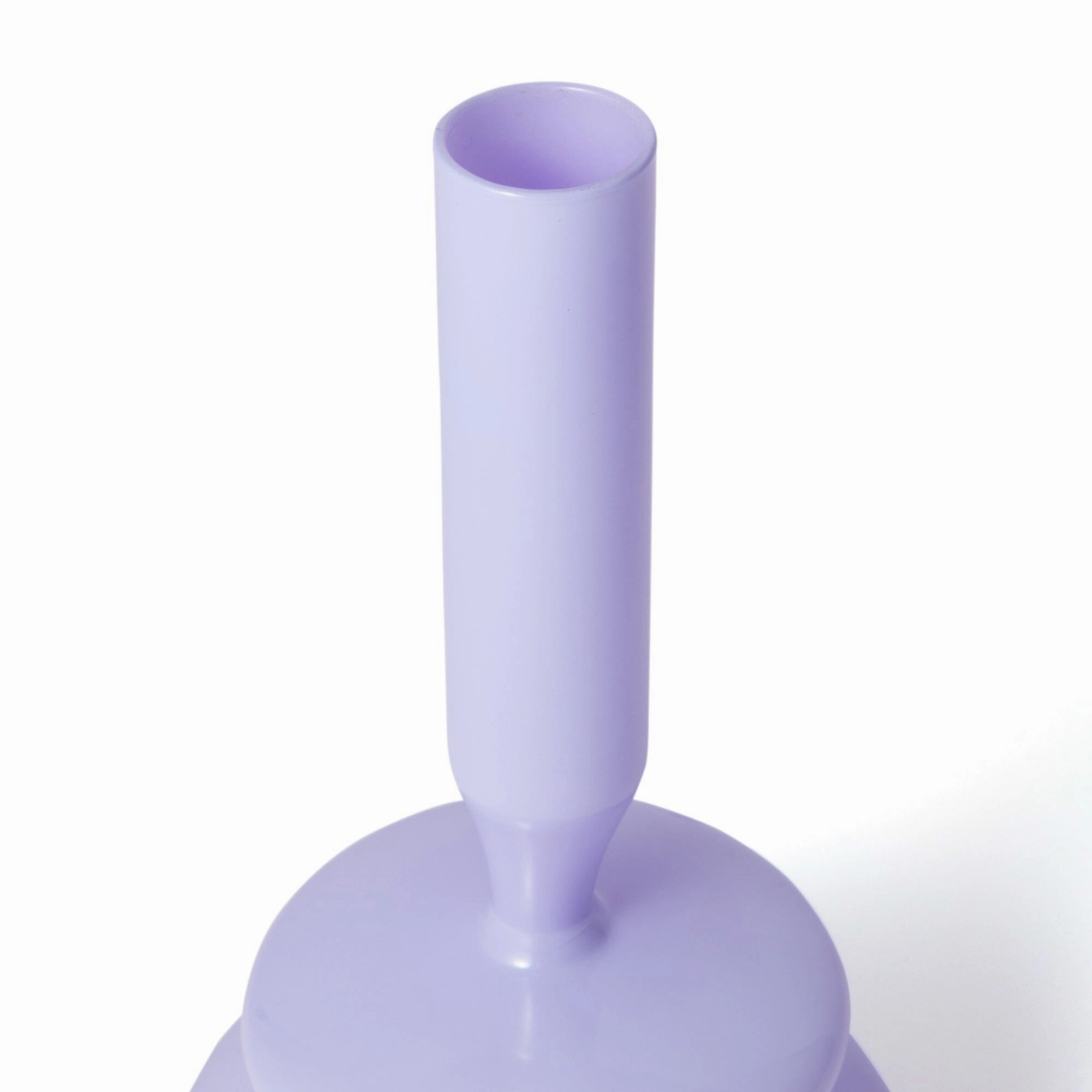 Pastel Flower Vase Purple