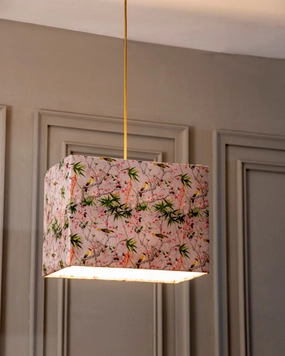 Pastel Garden Rectangular Shade Pendant Lightmodern wall lamp,smart wall lamp
