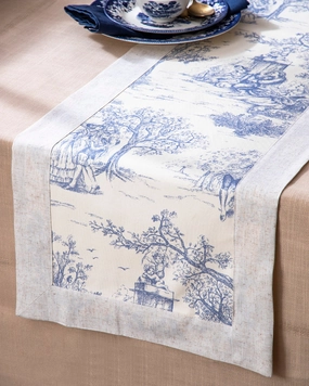 Pastoral Elegance Table Runnermodern kitchen decor ,kitchen dinner set ,dinnerware 